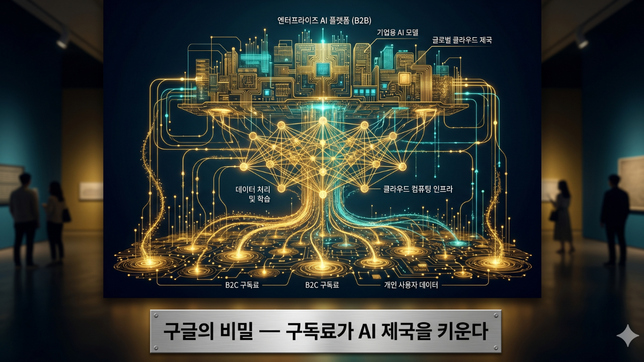 구글의 비밀 — 구독료가 AI 제국을 키운다