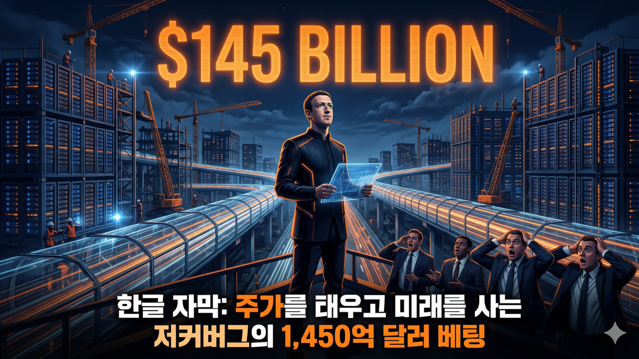 주가를 태우고 미래를 사는 저커버그의 1,450억 달러 베팅