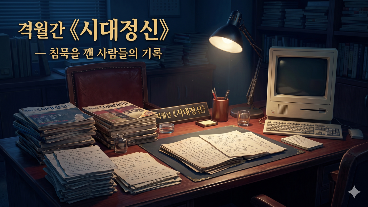 격월간 시대정신 — 침묵을 깬 사람들의 기록