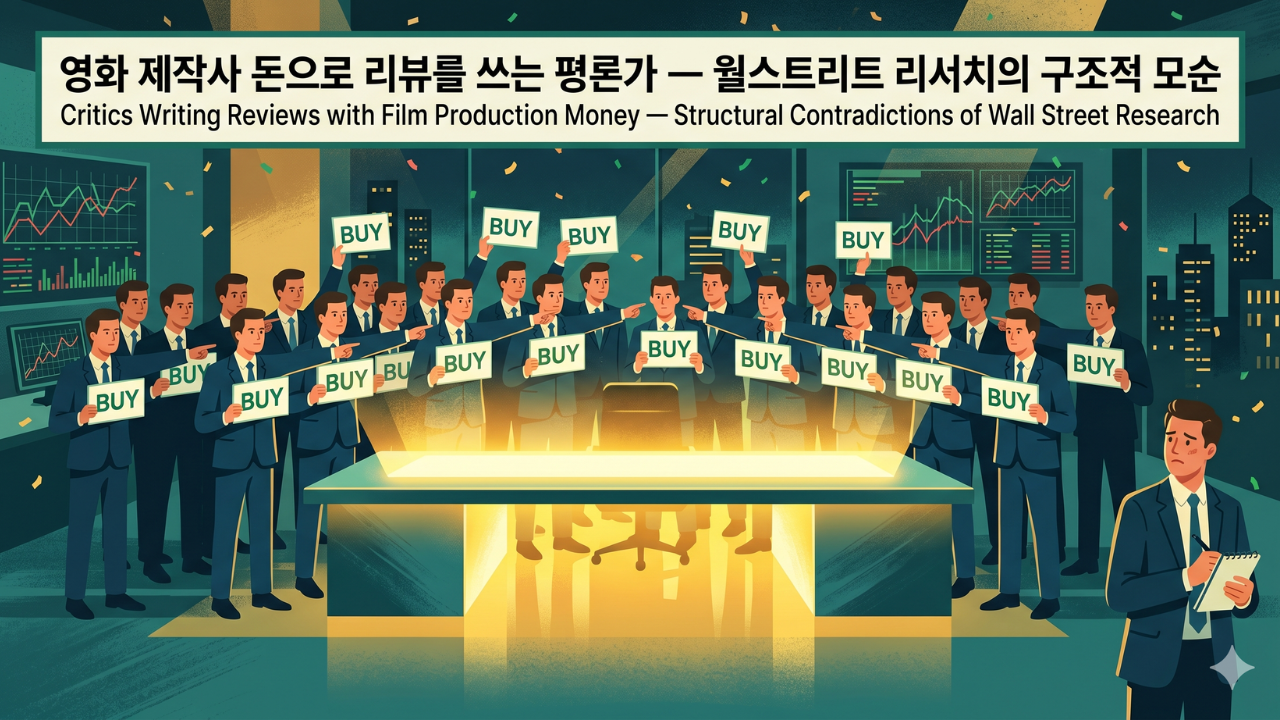 월스트리트 애널리스트 집단사고