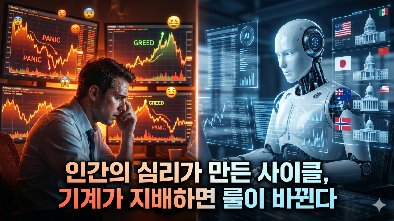 암호화폐 투자 전략 인간 심리 vs AI 트레이딩 미래 시장