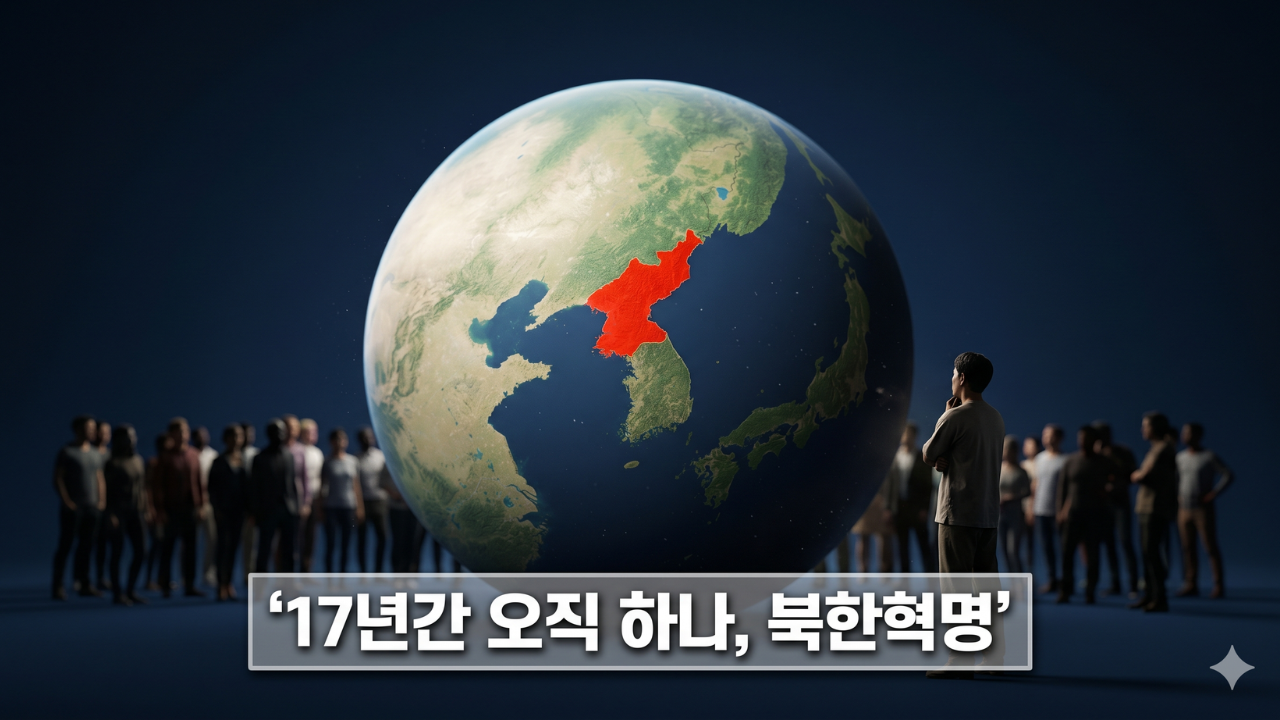북한혁명 이외엔 관심 없다