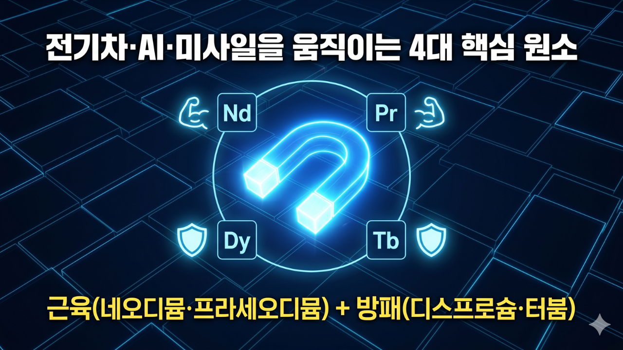 전기차 AI 미사일을 움직이는 4대 핵심 원소