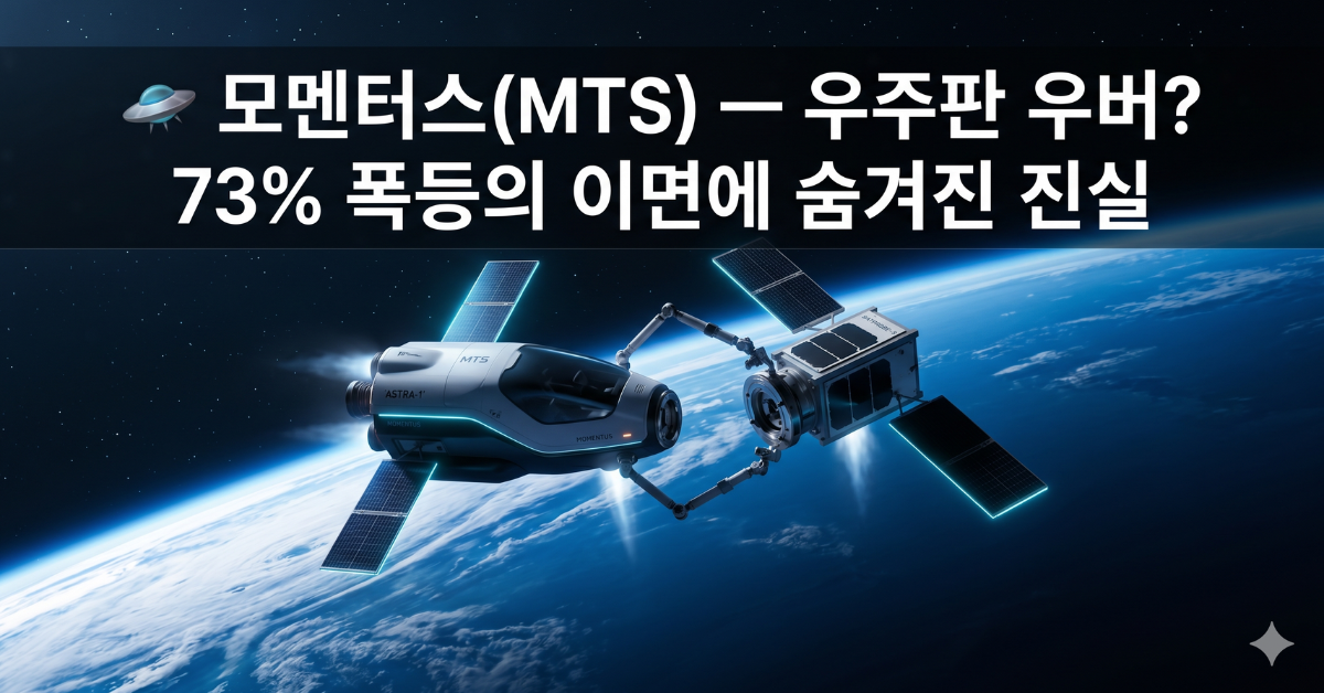 모멘터스 MTS — 우주 궤도 물류 서비스 주가 분석