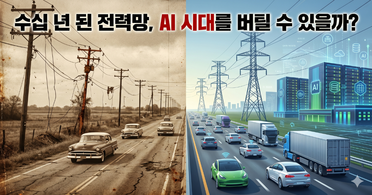 낡은 전력망과 AI 데이터센터의 충돌