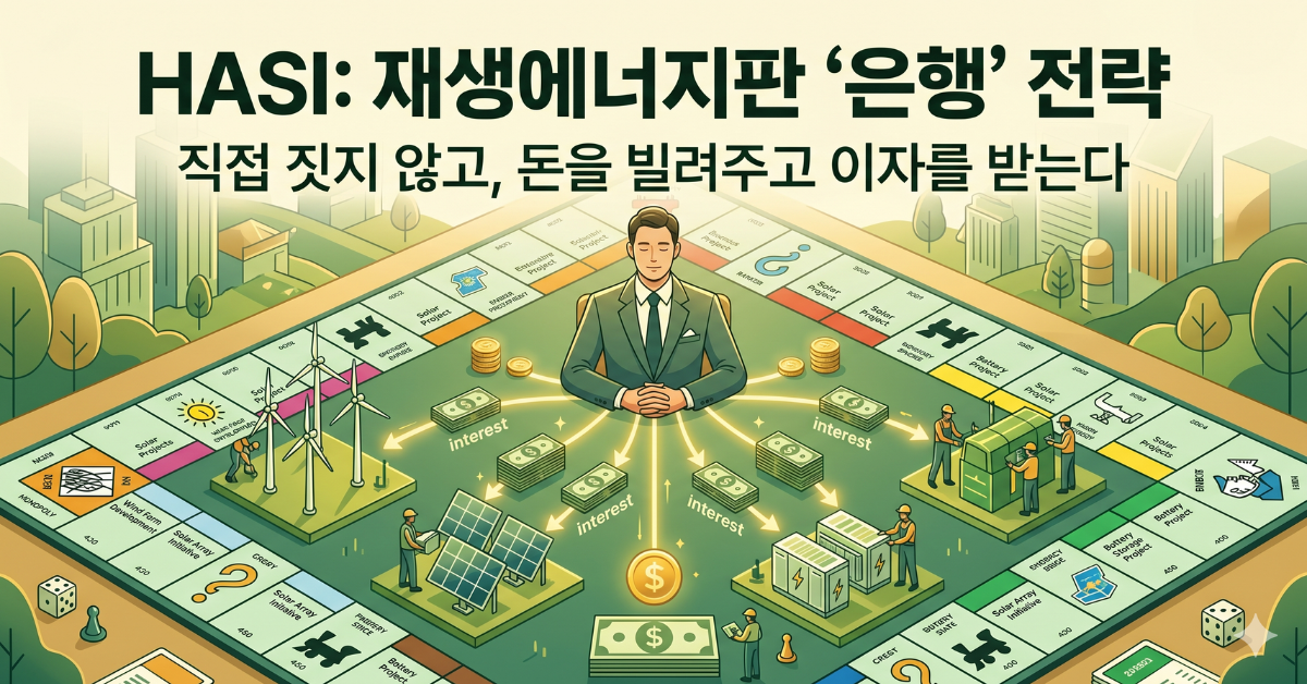 HASI 재생에너지 금융사 분석