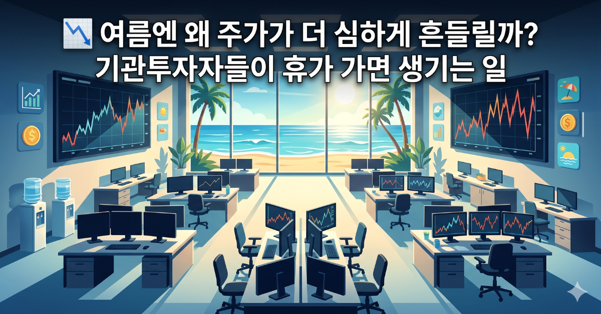 여름 증시 변동성과 기관투자자 휴가 시즌