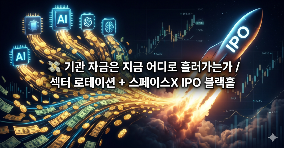 섹터 로테이션과 스페이스X IPO 유동성 블랙홀