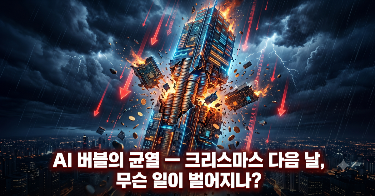 AI 버블 붕괴 시나리오 - 미국 주식 시장 심층 분석