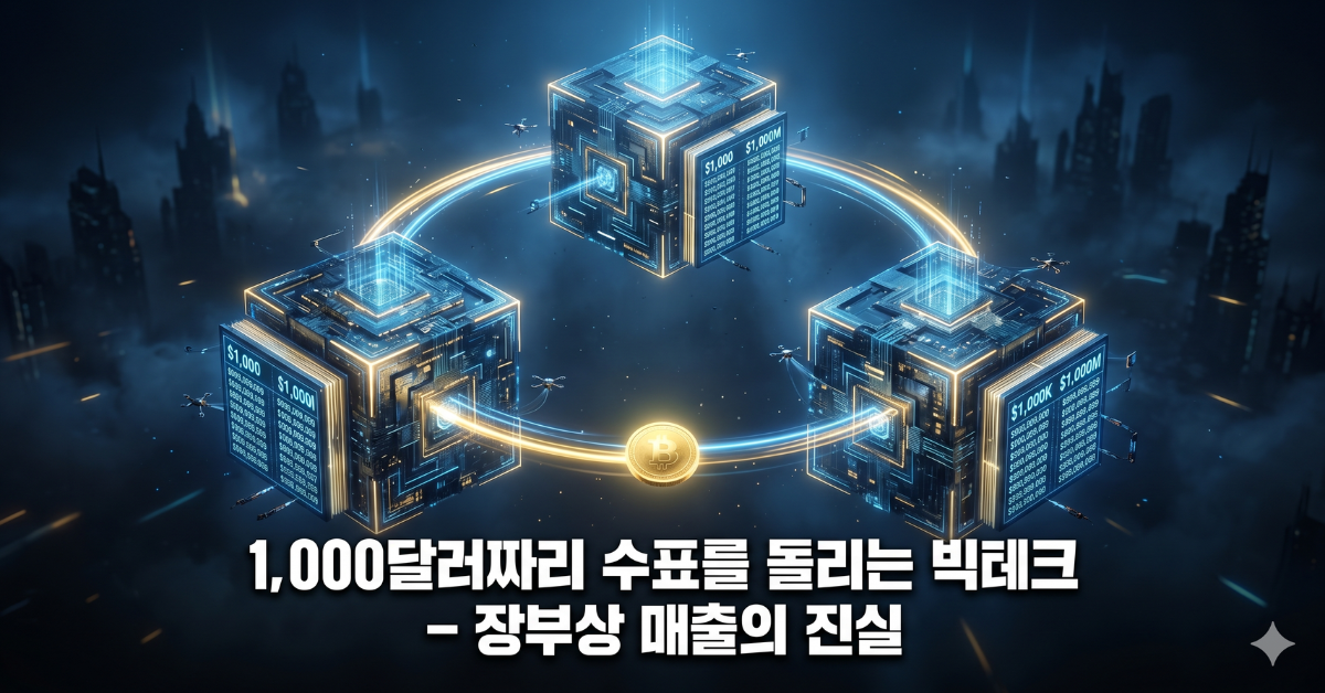 AI 순환출자 구조 - 빅테크 장부 허구 분석