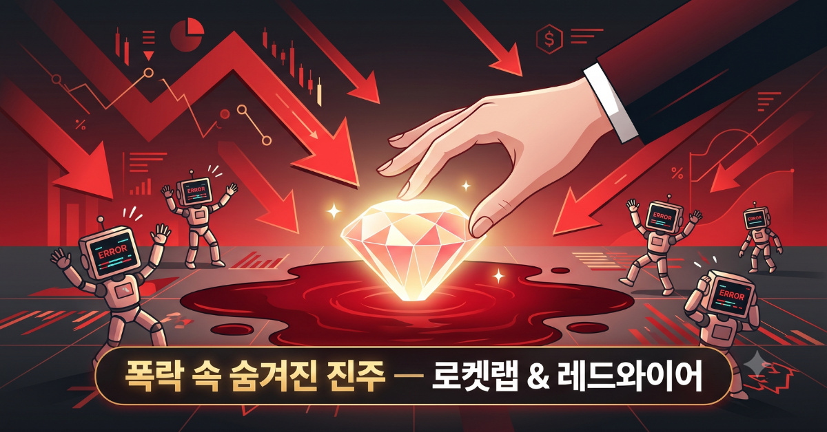 로켓랩 레드와이어 저가 매수 기회 — 폭락 속 숨겨진 진주