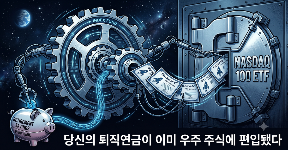 나스닥 100 지수 편입 — 패시브 펀드의 강제 매수 메커니즘
