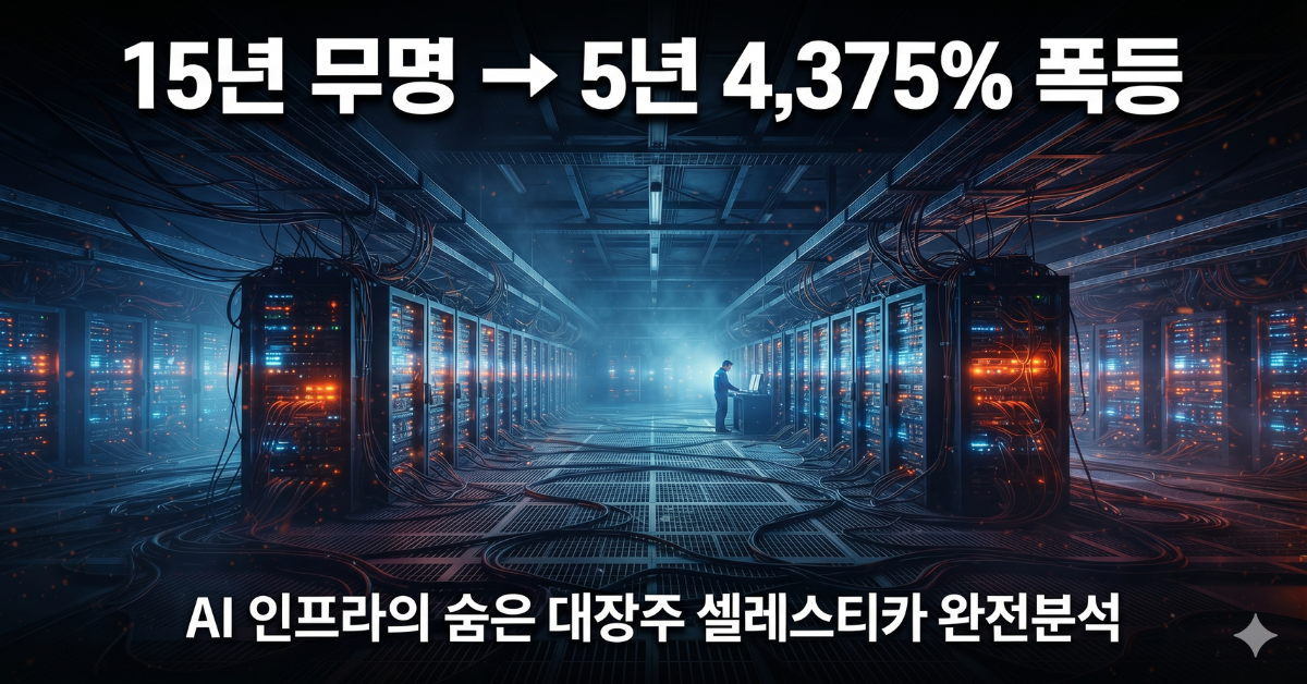 셀레스티카 AI 데이터센터 인프라 분석 대표 이미지