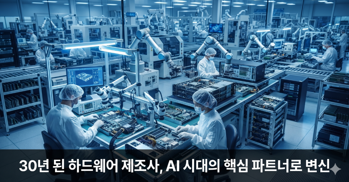 셀레스티카 하드웨어 제조 공장 AI 시대 핵심 파트너
