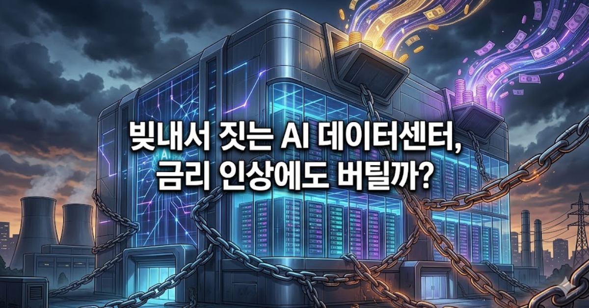 빚내서 짓는 AI 데이터센터, 금리 인상에도 버틸까