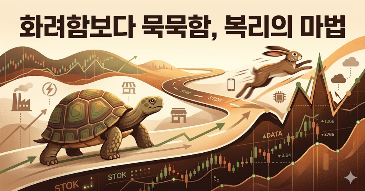 화려함보다 묵묵함, 복리의 마법