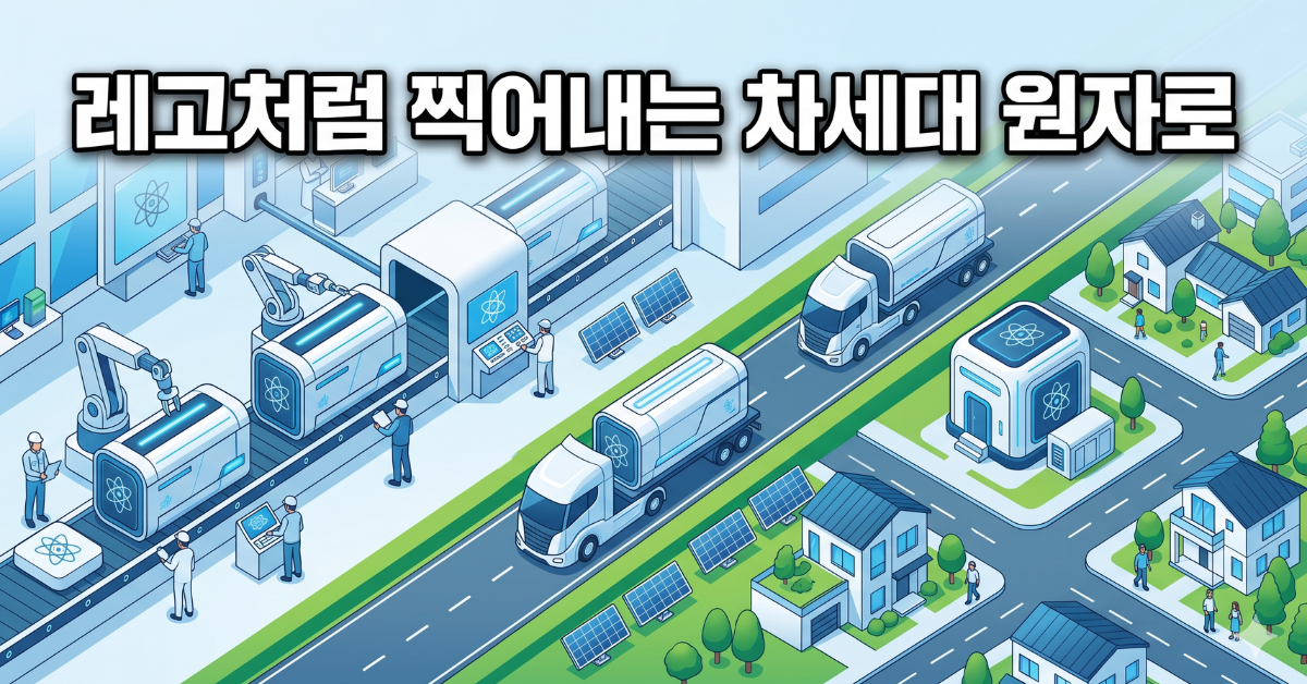 레고처럼 찍어내는 차세대 원자로