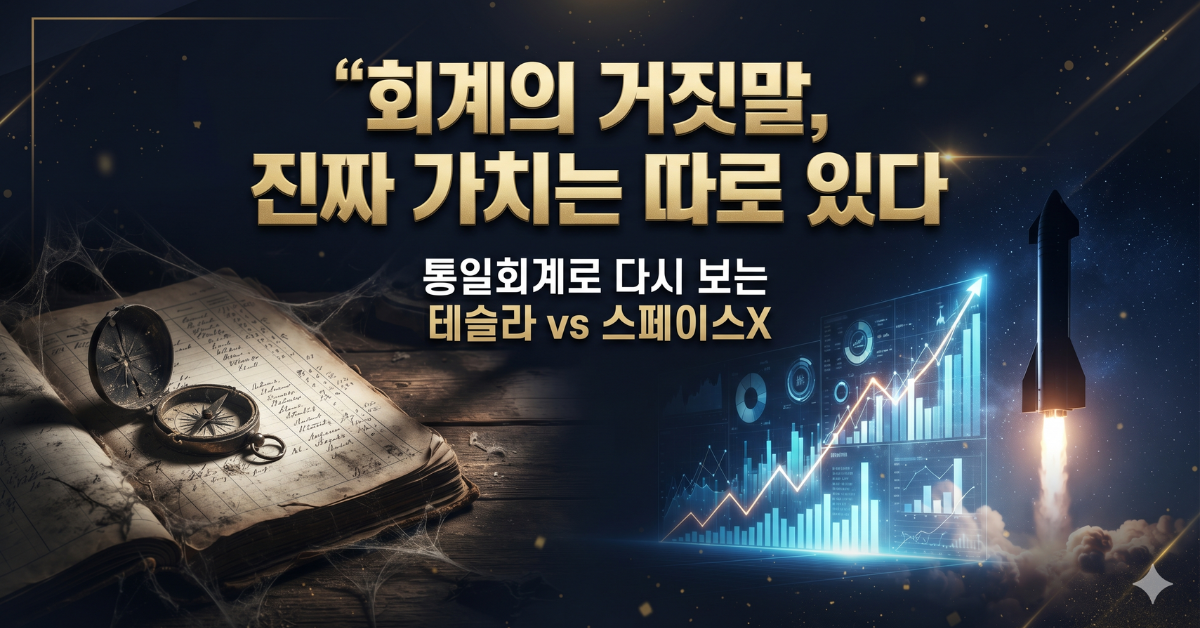 회계의 거짓말, 진짜 가치는 따로 있다