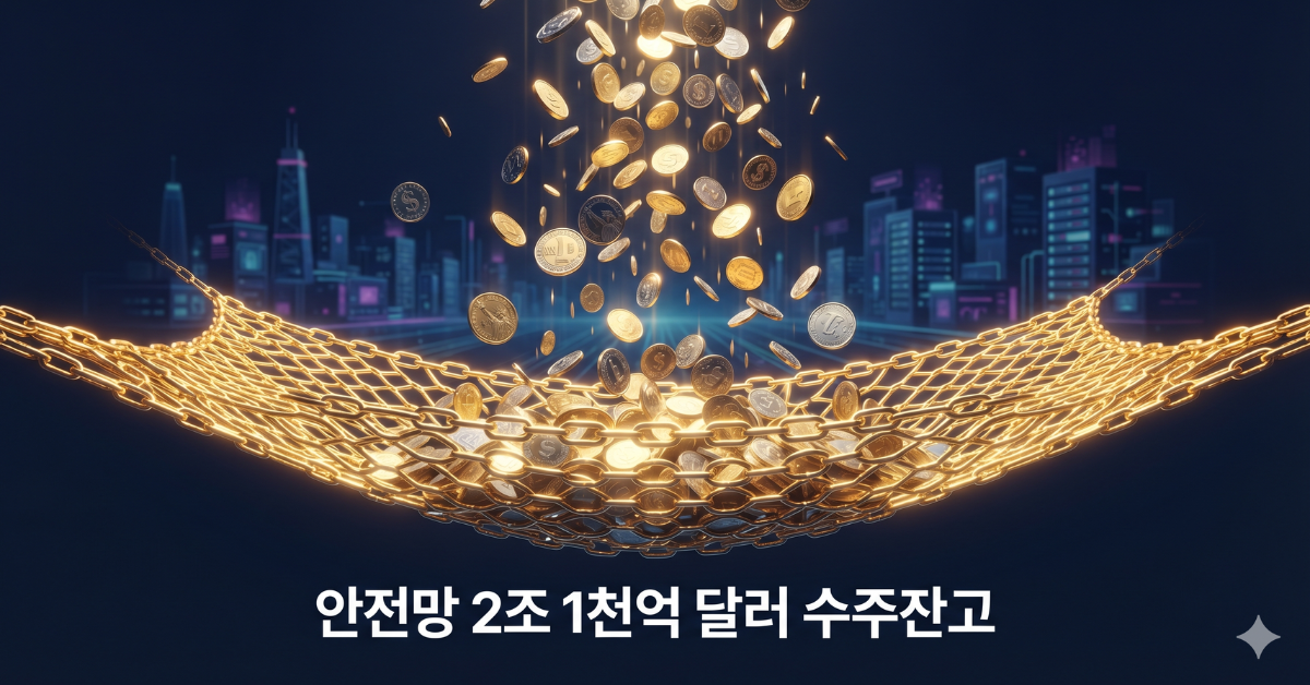수주잔고 2조 1천억 달러 안전망