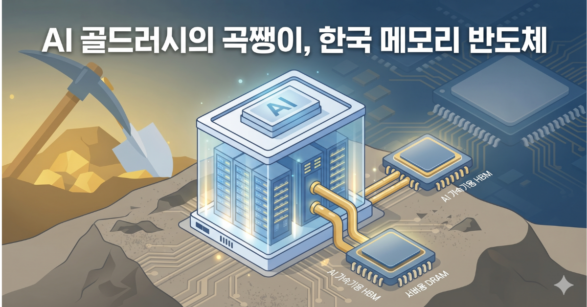 AI 골드러시의 곡괭이, 한국 메모리 반도체