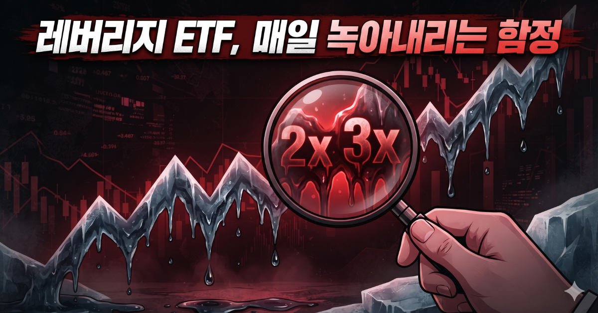 레버리지 ETF, 매일 녹아내리는 함정