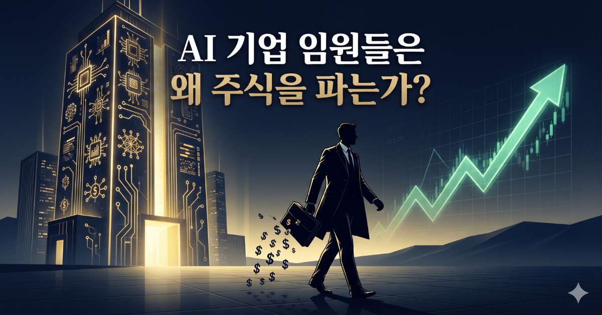 AI 기업 임원들은 왜 주식을 파는가?