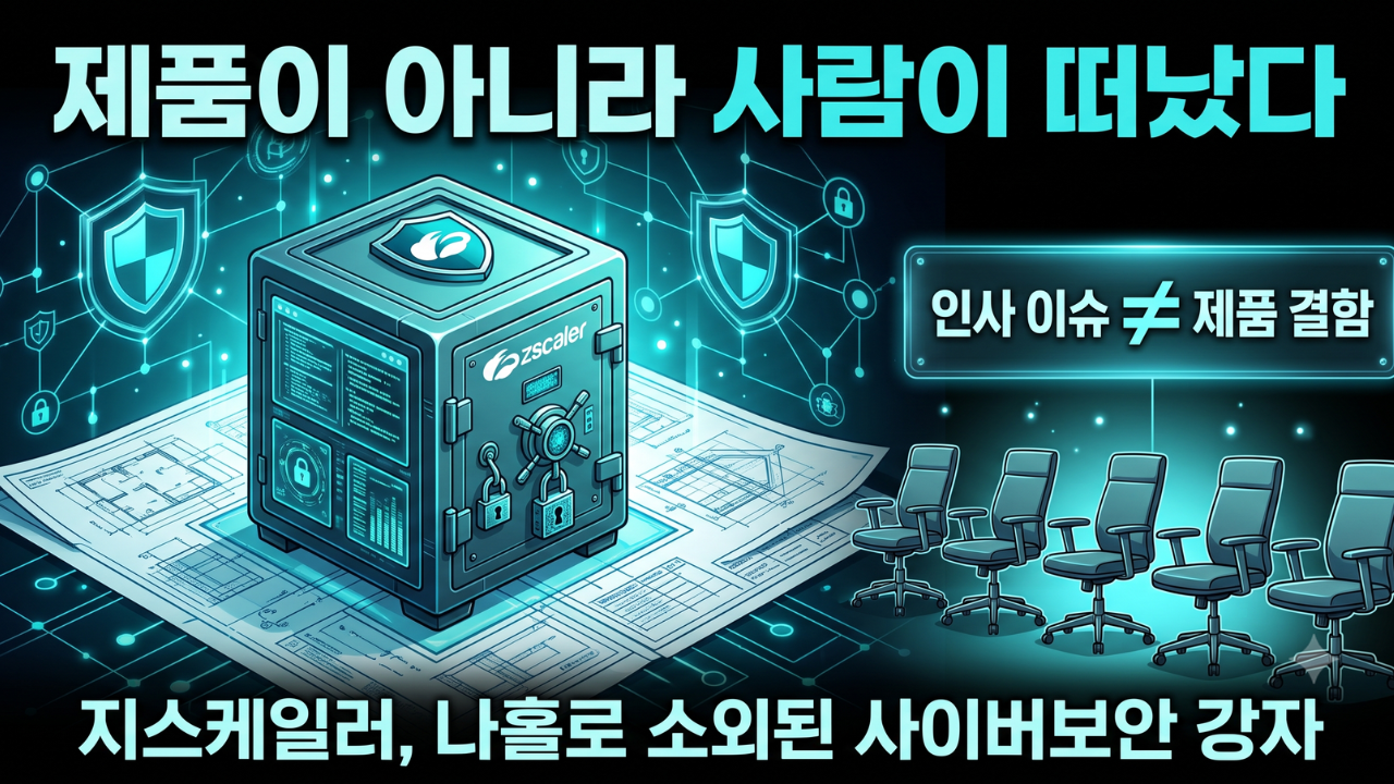 제품이 아니라 사람이 떠났다 - 지스케일러 나홀로 소외