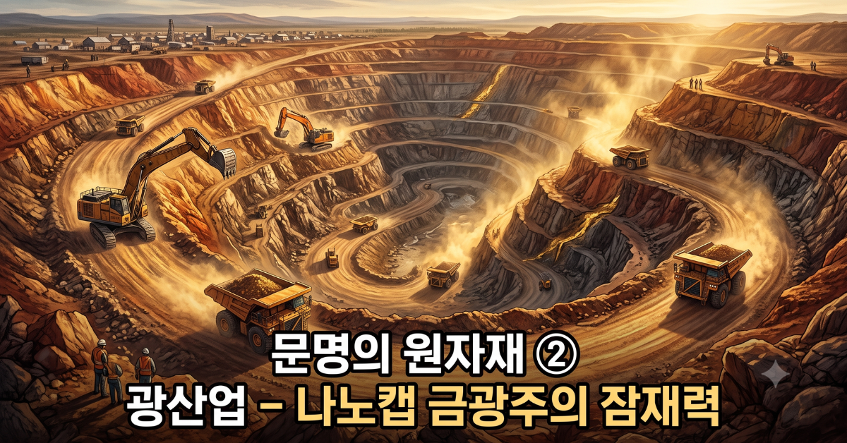 문명의 원자재 광산업