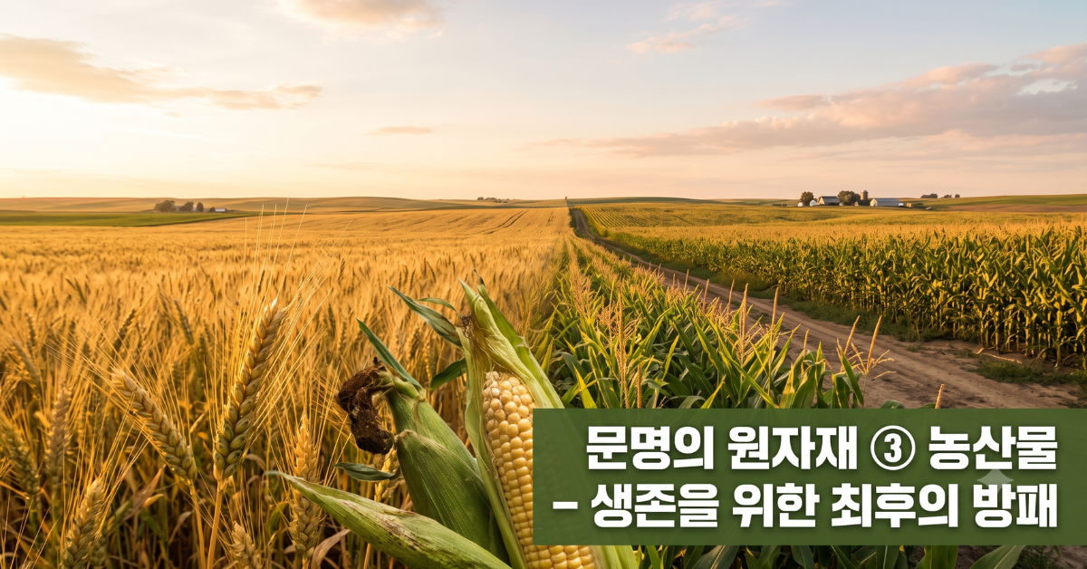 문명의 원자재 농산물