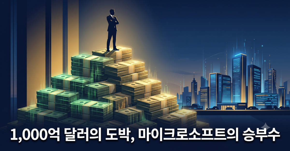 마이크로소프트 1000억 달러 카펙스 도박