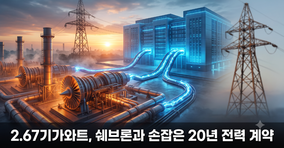 쉐브론 2.67기가와트 전력 계약