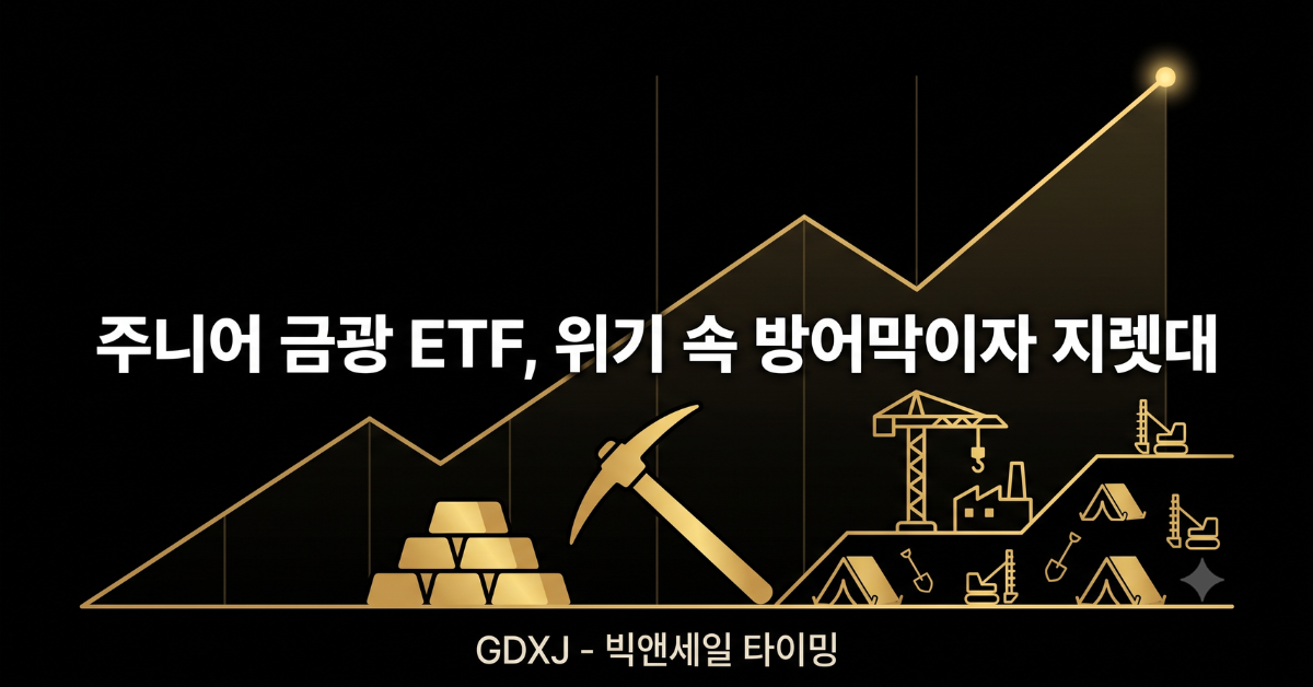 주니어 금광 ETF, 위기 속 방어막이자 지렛대