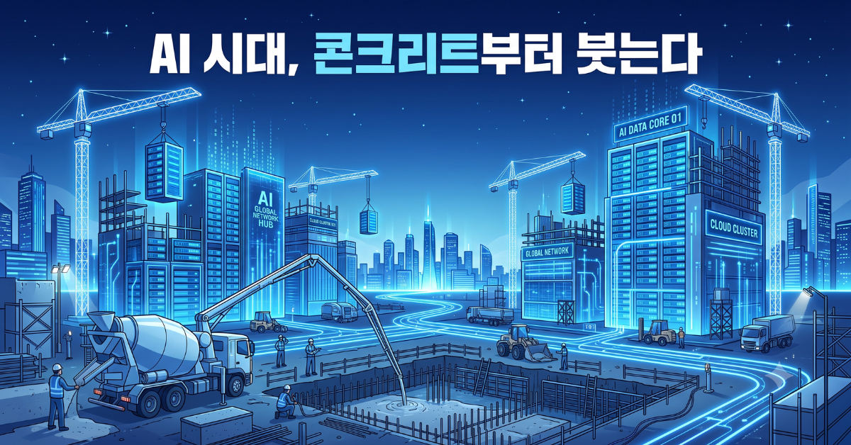 AI 시대, 콘크리트부터 붓는다