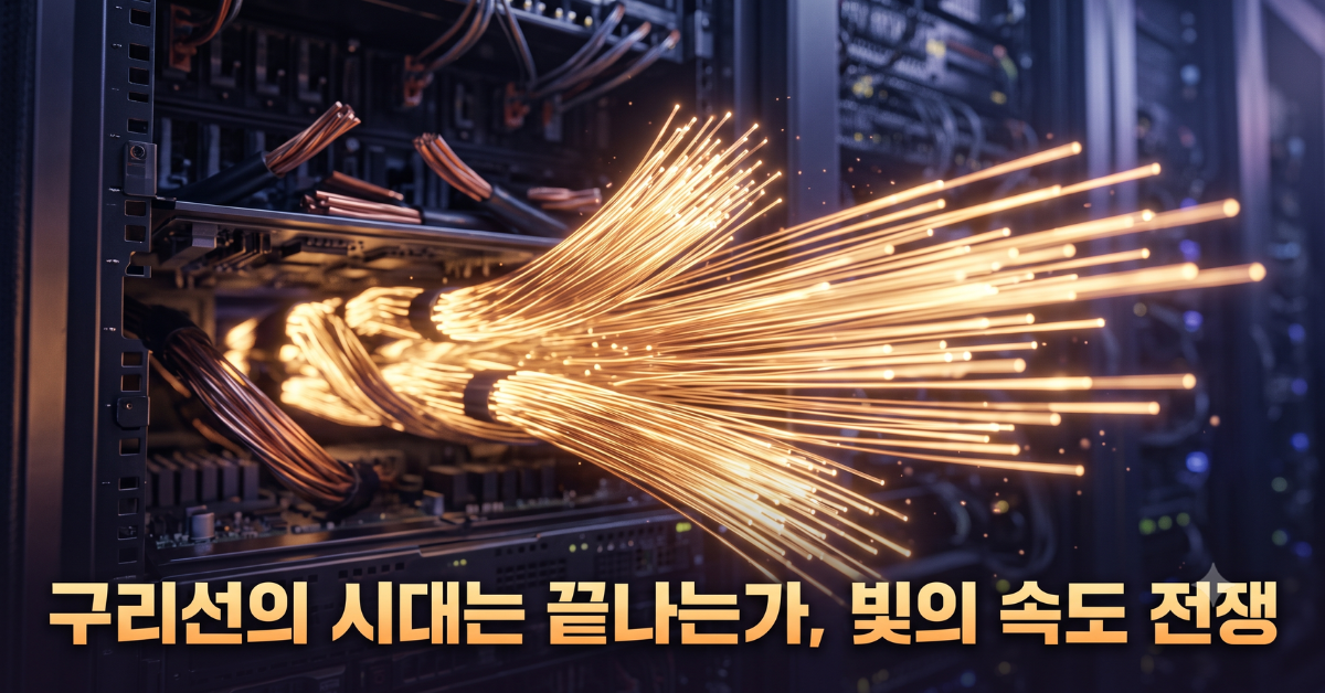 구리선에서 광섬유로의 전환