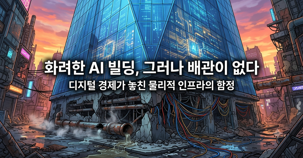 화려한 AI 빌딩, 그러나 배관이 없다