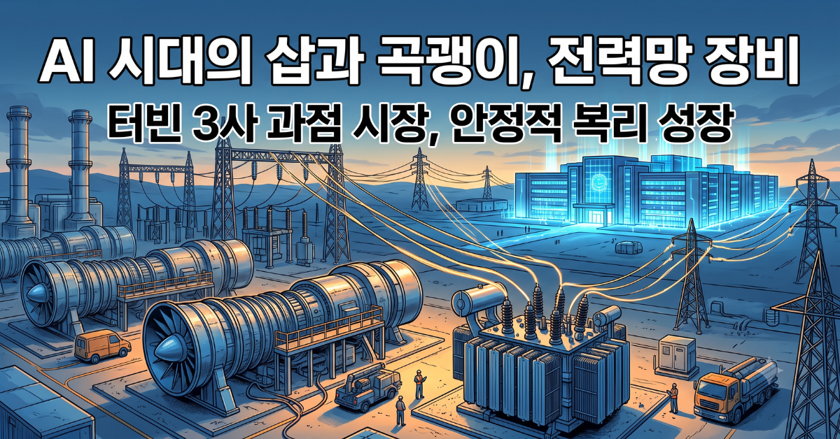 AI 시대의 삽과 곡괭이, 전력망 장비