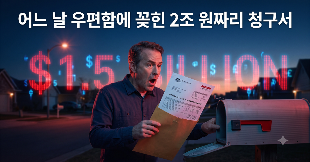 어느 날 우편함에 꽂힌 2조 원짜리 청구서