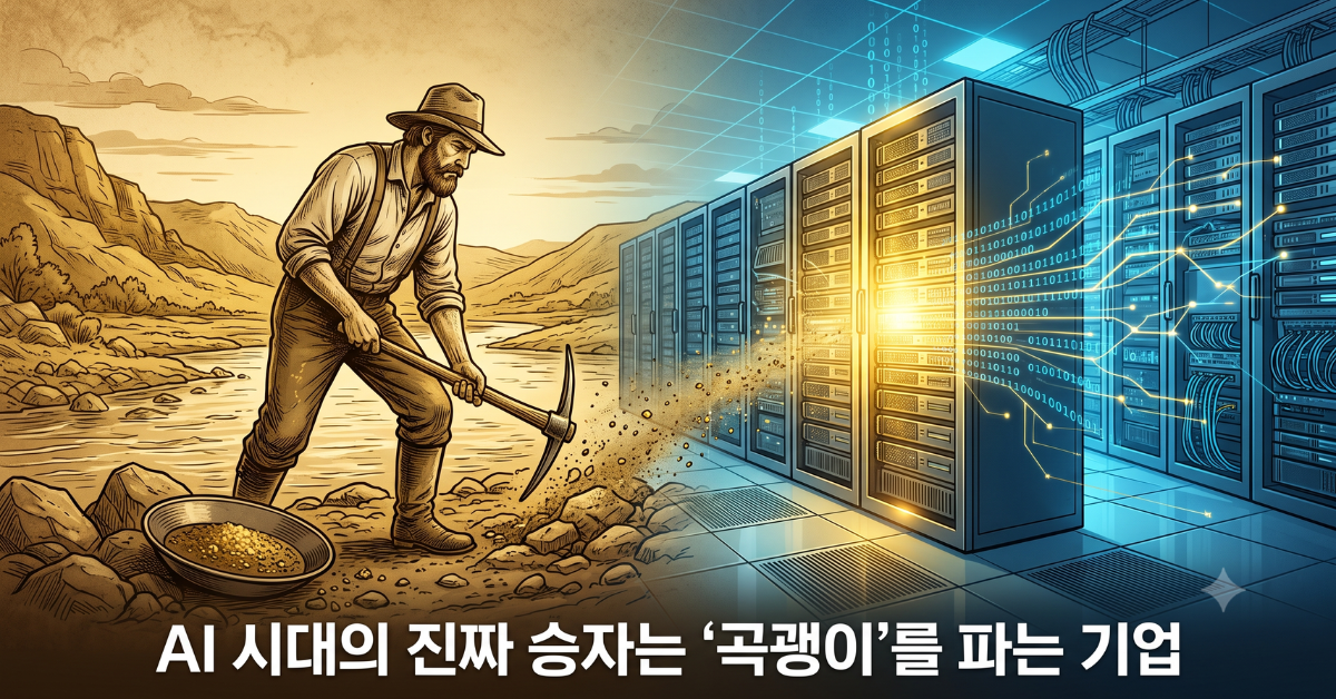 AI 시대의 진짜 승자는 곡괭이를 파는 기업