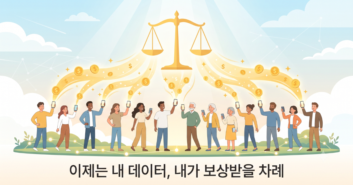 이제는 내 데이터, 내가 보상받을 차례