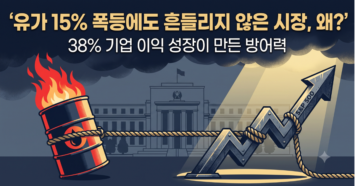 유가 폭등에도 흔들리지 않은 시장의 이유