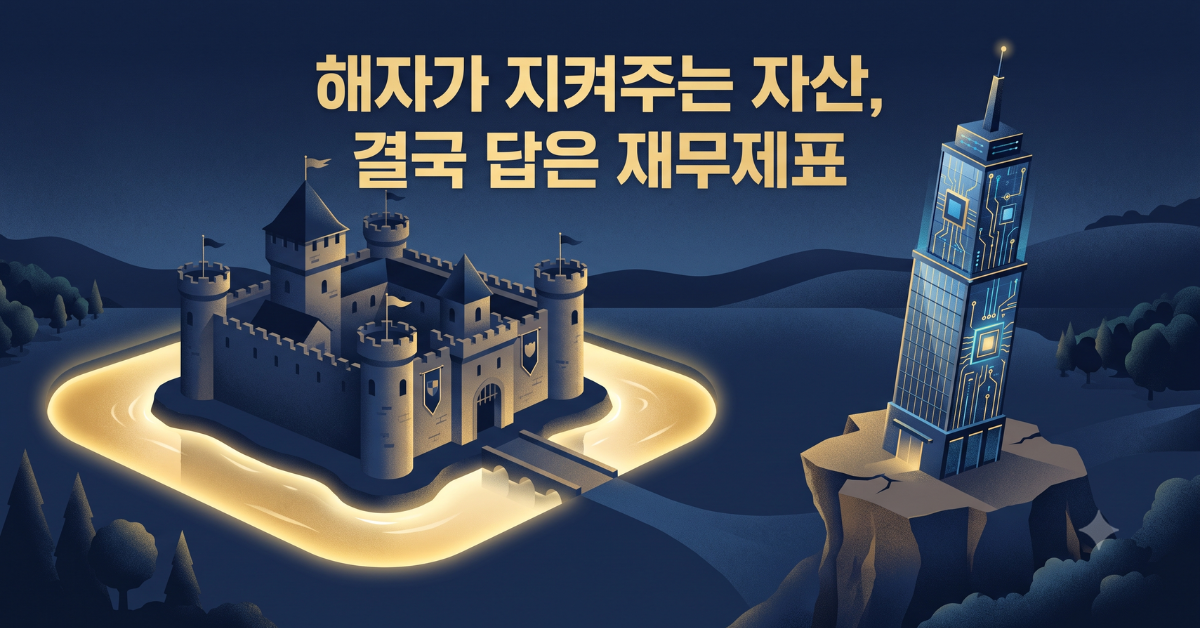 현금흐름표를 분석하며 장기 투자 전략을 세우는 투자자 이미지