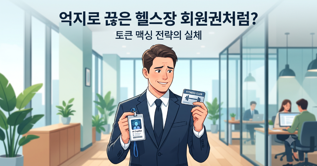 토큰 맥싱 전략 헬스장 회원권 비유