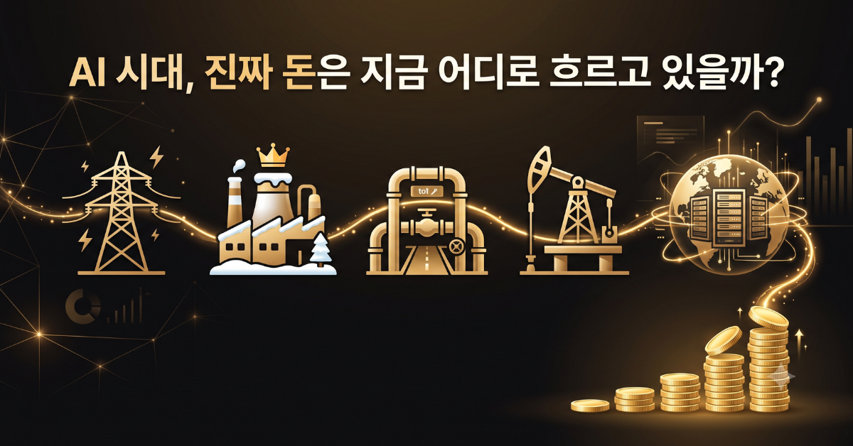 AI 시대, 진짜 돈은 지금 어디로 흐르고 있을까?