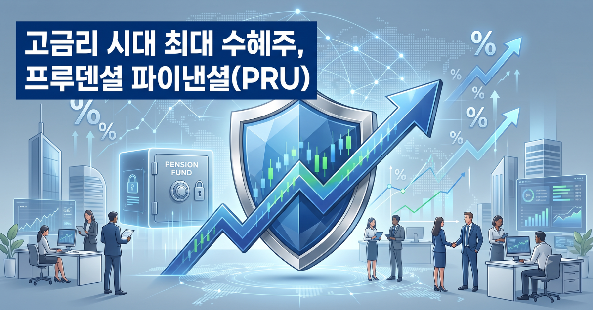 고금리 시대 최대 수혜주, 프루덴셜 파이낸셜(PRU)