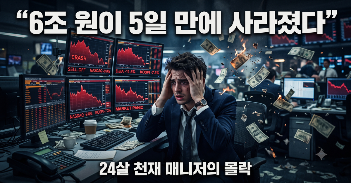 6조 원이 5일 만에 사라졌다 - 24살 천재 매니저의 몰락