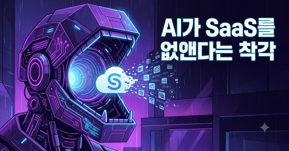 AI가 SaaS를 없앤다는 착각