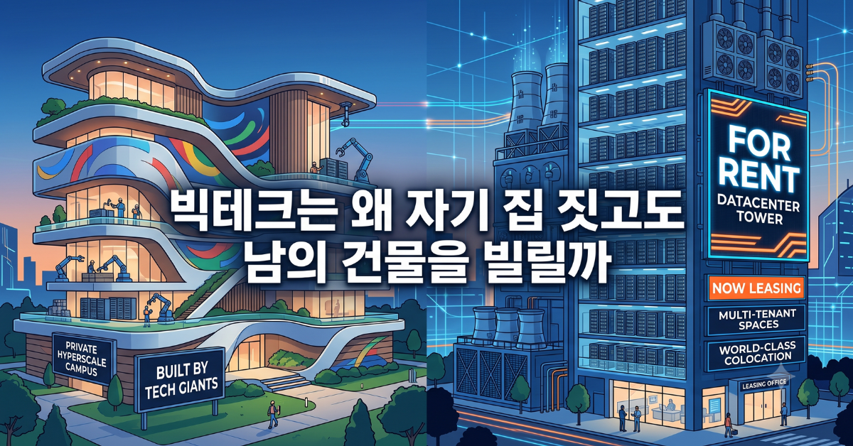 빅테크는 왜 자기 집 짓고도 남의 건물을 빌릴까 하이퍼스케일러 리스크 분산
