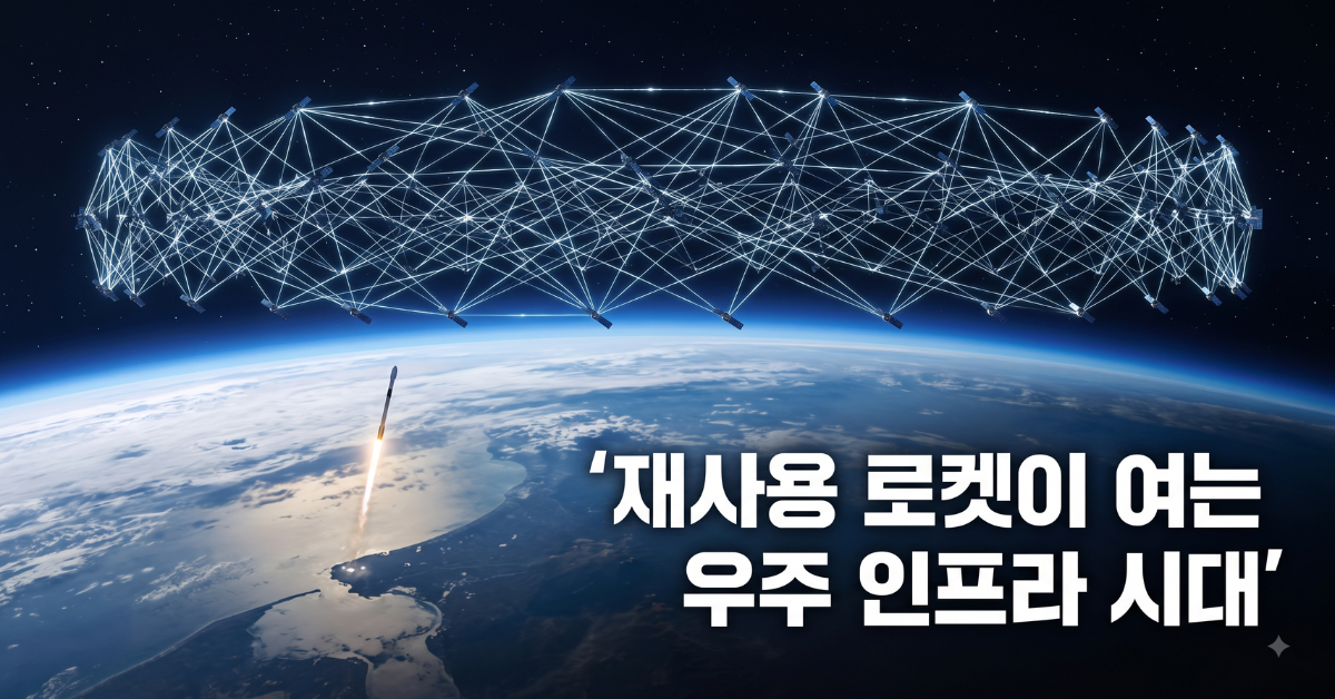 재사용 로켓이 여는 우주 인프라 시대