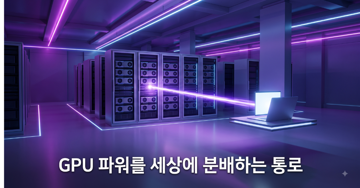 GPU 파워를 세상에 분배하는 통로
