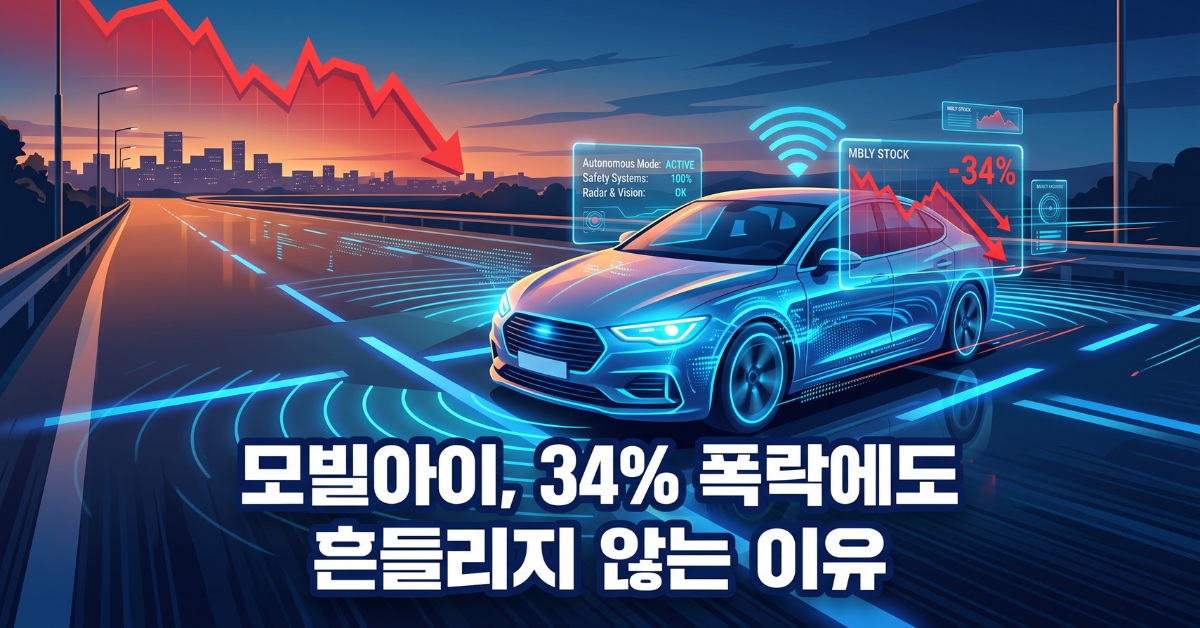 모빌아이 34% 폭락에도 흔들리지 않는 이유